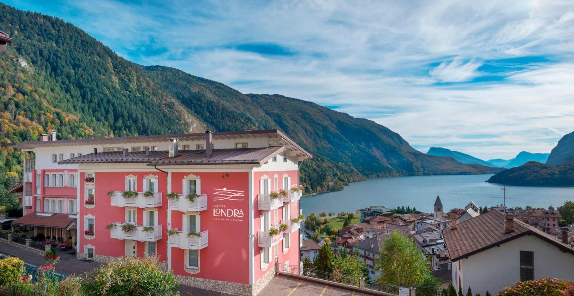 Hotel Londra Slow Living Molveno Esterno foto